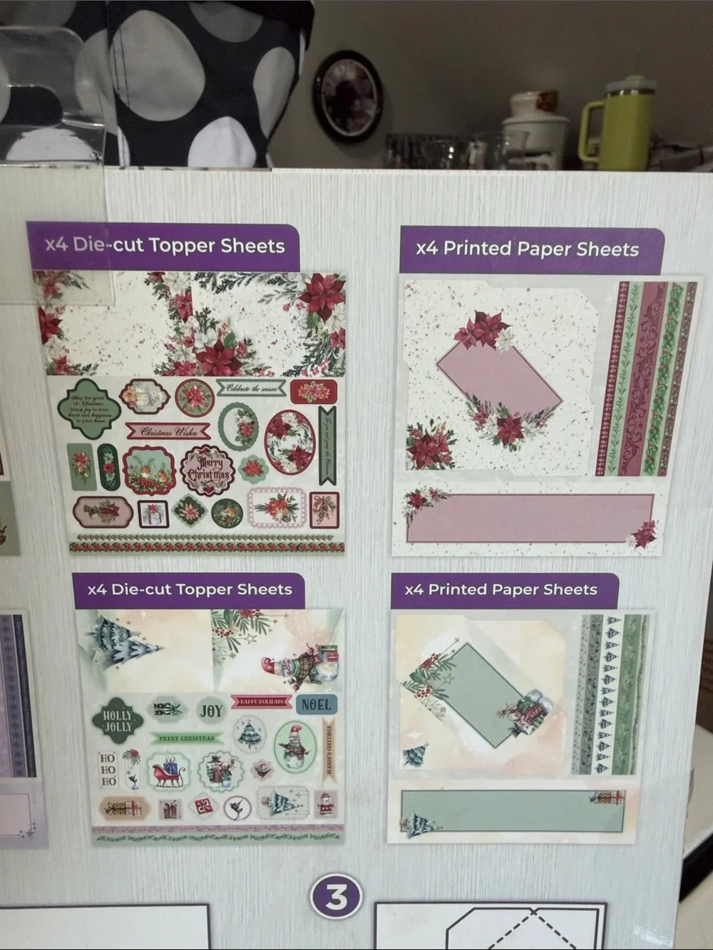 Crafters Companion Winter Wishes Make and Send Card Making Pad